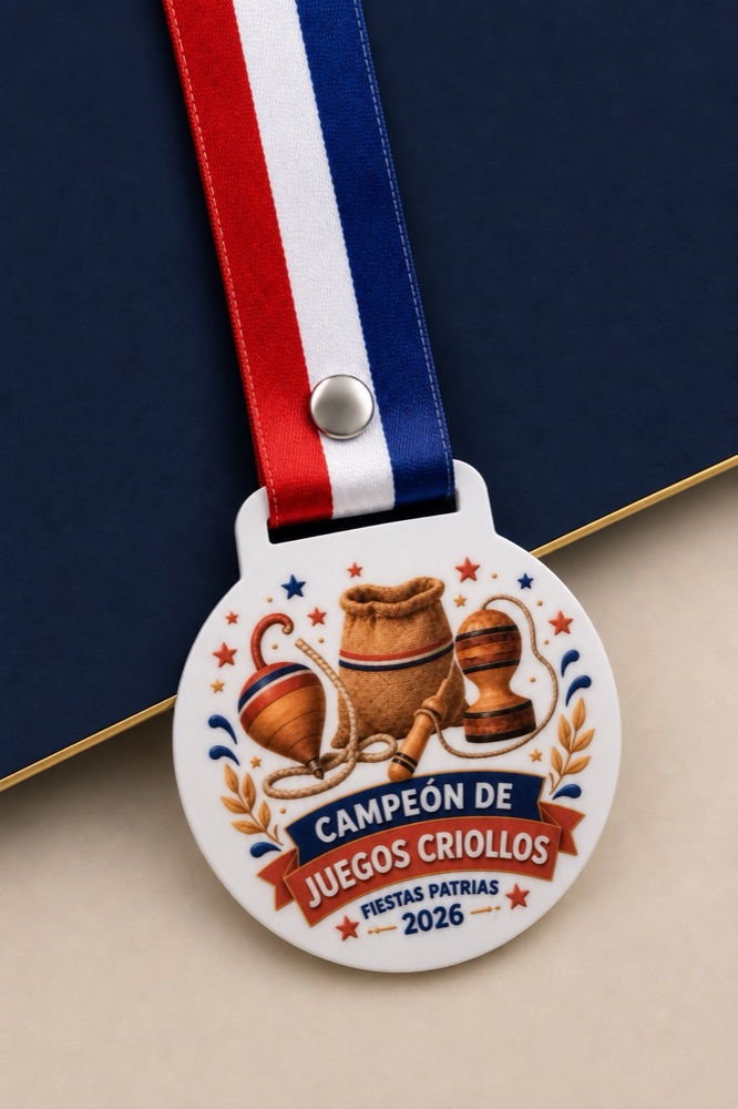 Medalla Campeón de Juegos Criollos