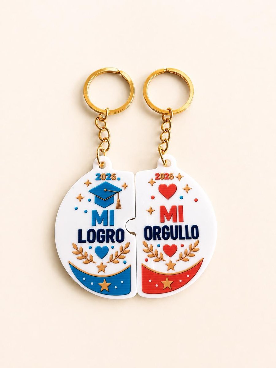 Llavero Familia · 2 piezas