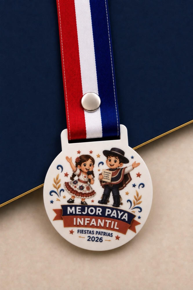 Medalla Mejor Paya Infantil